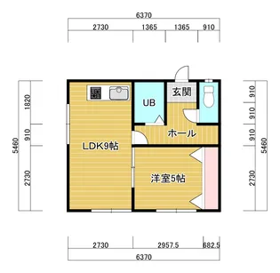 コーポ友和3号棟【1階】の間取り
