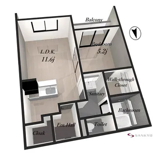 A-RAUM【2階】の間取り