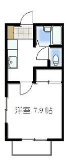 みのりハイツ【2階】の間取り