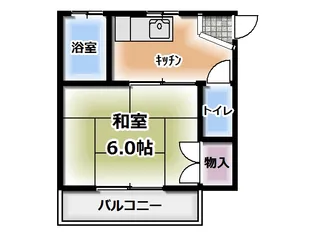 伊藤荘【2階】の間取り