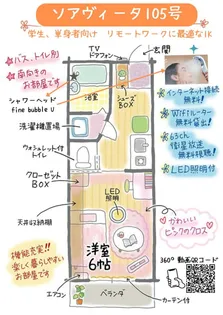 Soa・Vita(ソア・ヴィータ)【1階】の間取り