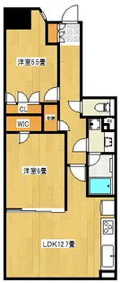 プラウドシティ池袋本町【4階】の間取り