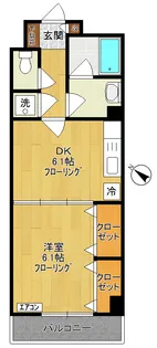 Dintorno - ディントルノ -【3階】の間取り