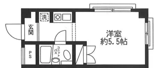 アビタ松原【1階】の間取り