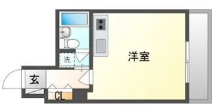 1Rの間取り画像