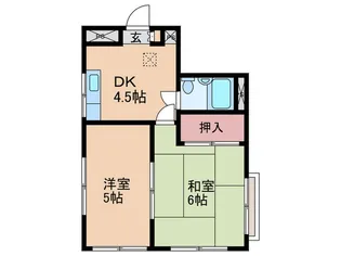 第3荒木ビル【3階】の間取り