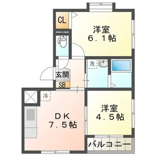 YMG【3階】の間取り