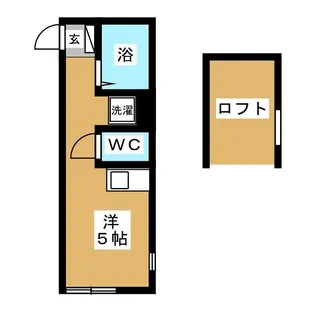 サンシャイン鶴見【2階】の間取り