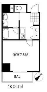 ブロード東灘深江駅前レジデンス【9階】の間取り
