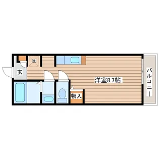 Largo【3階】の間取り