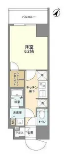 ブランシエスタ浅草千束【6階】の間取り