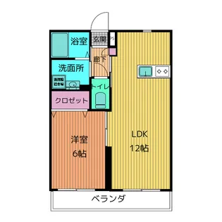 LE CHOCOLAT【1階】の間取り