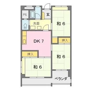 三宅ビル【3階】の間取り