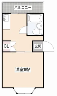 ライフハウスジャニス【1階】の間取り