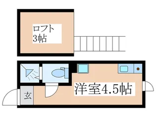 リアナ上石神井アパートメント【1階】の間取り