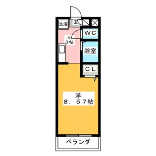 マンション日吉昭和【4階】の間取り