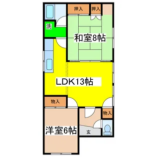 星が浦大通杉本MS【2階】の間取り