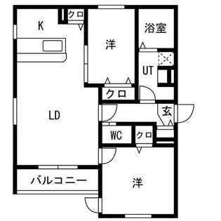 RUSCELLO守山【2階】の間取り