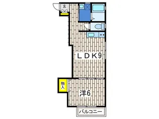 高梨アパート【2階】の間取り