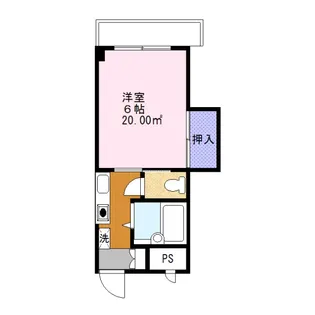 東京都江戸川区一之江3【マンション】の間取り