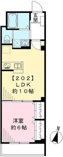 エスポワール【2階】の間取り