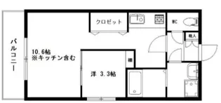 Roots【2階】の間取り
