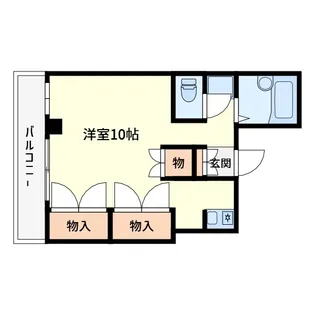 神奈川県横浜市金沢区六浦4【マンション】の間取り