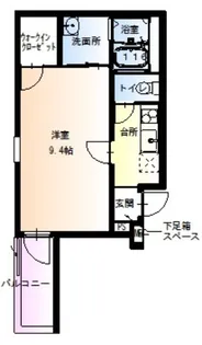 大阪府堺市北区南長尾町1【アパート】の間取り