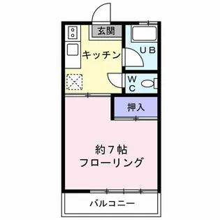 国見パーソナルII【2階】の間取り