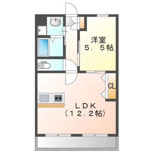 Y’s Reve(ワイズレーヴ)II【3階】の間取り