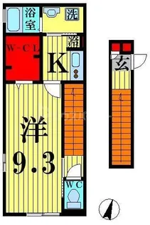 エクセルフラットの間取り