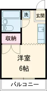 ヘーベルメゾン北馬込【3階】の間取り