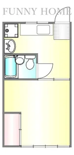 ハイツ堤谷B棟【1階】の間取り