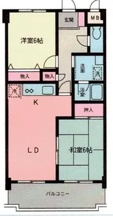 プロスペリテI【3階】の間取り