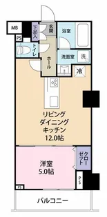 ブライズ方南町【2階】の間取り