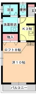 コーポ小坂【2階】の間取り
