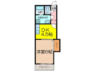 カルディア本庄【2階】の間取り