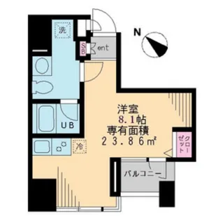音羽クリニックビル【8階】の間取り