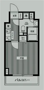 東京都江東区亀戸6【マンション】の間取り