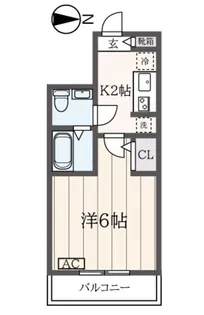 I-COURT【5階】の間取り