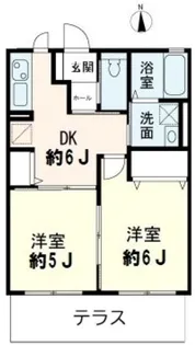 埼玉県蕨市錦町5【アパート】の間取り