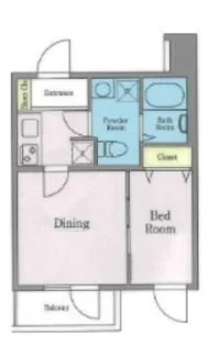 東京都世田谷区上北沢5【マンション】の間取り