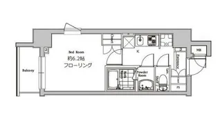 1Kの間取り画像