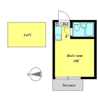 セドルハイム桜台B【1階】の間取り