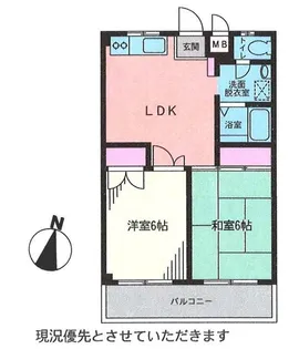 メイプルIII【1階】の間取り