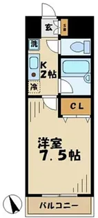 ルピナス1【2階】の間取り