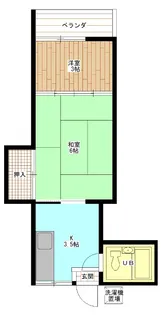 コーポ川島【2階】の間取り