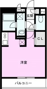 リブリ・新都心【1階】の間取り
