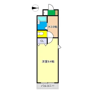Mint House (桟橋)【4階】の間取り