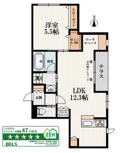 TK.アルシオネ【1階】の間取り